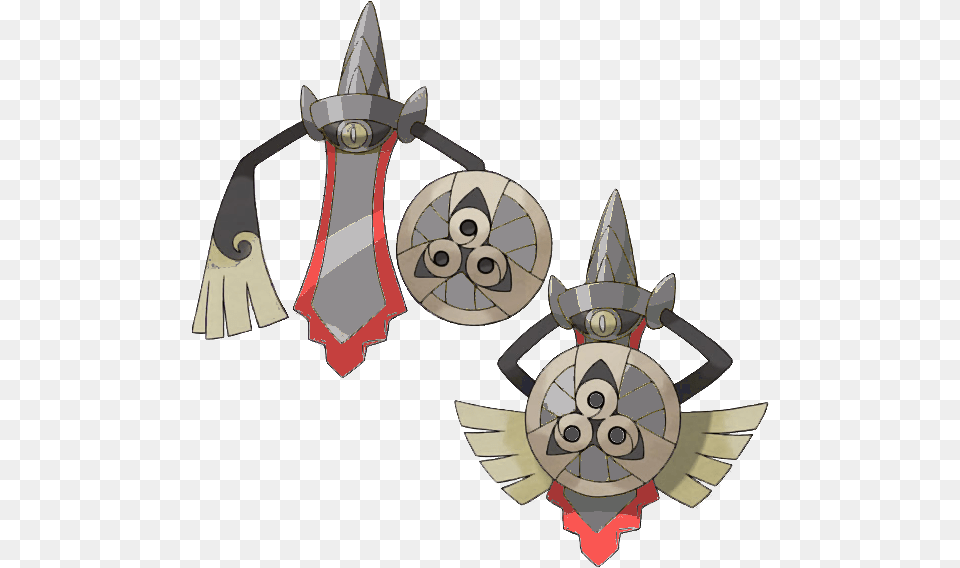 Shiny Aegislash Pokemon Sword, Armor, Shield Png Image