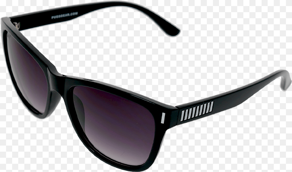 Shiny Black Frame Smoke Gradient Lens Ban Rb2132 New Wayfarer Sunglasses, Accessories, Glasses Free Png
