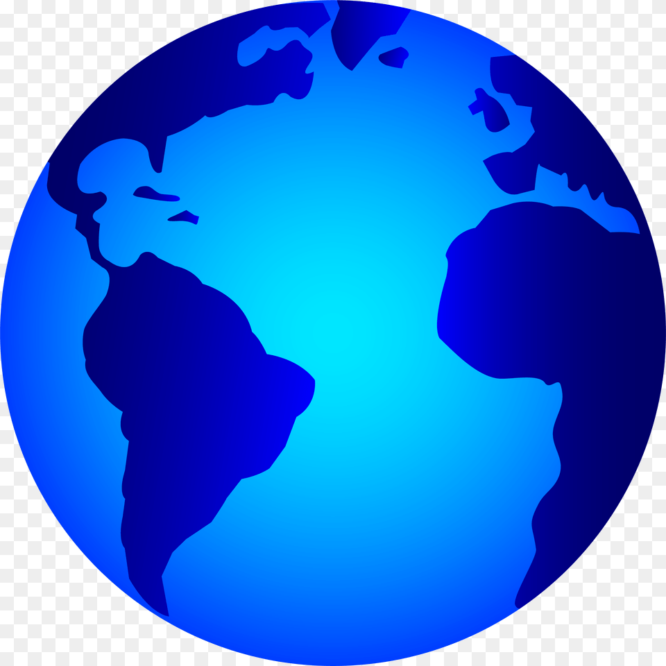 Shiny Blue Planet Earth Ame Church, Astronomy, Globe, Outer Space Free Png