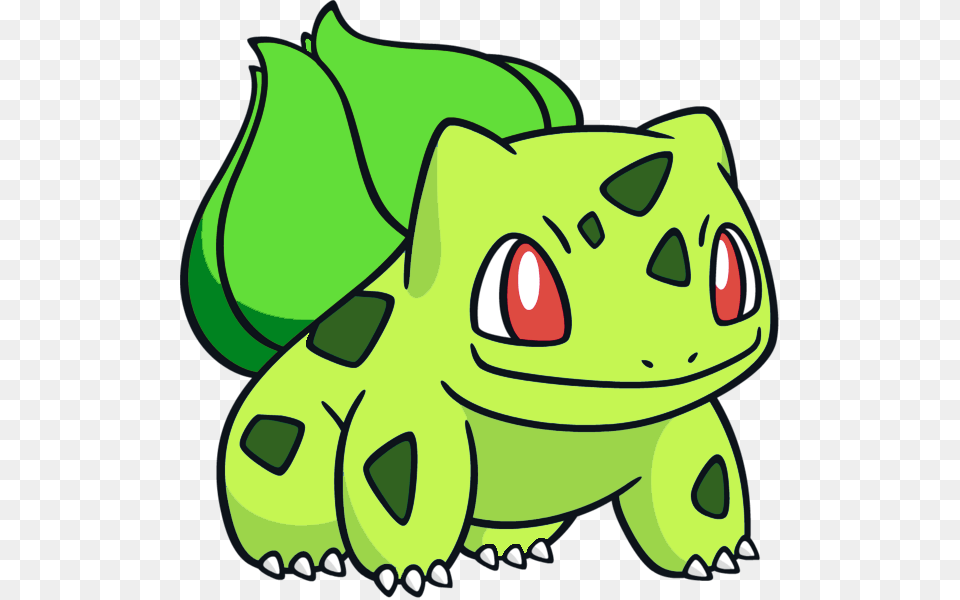 Shiny Bulbasaur, Green, Amphibian, Animal, Frog Free Transparent Png