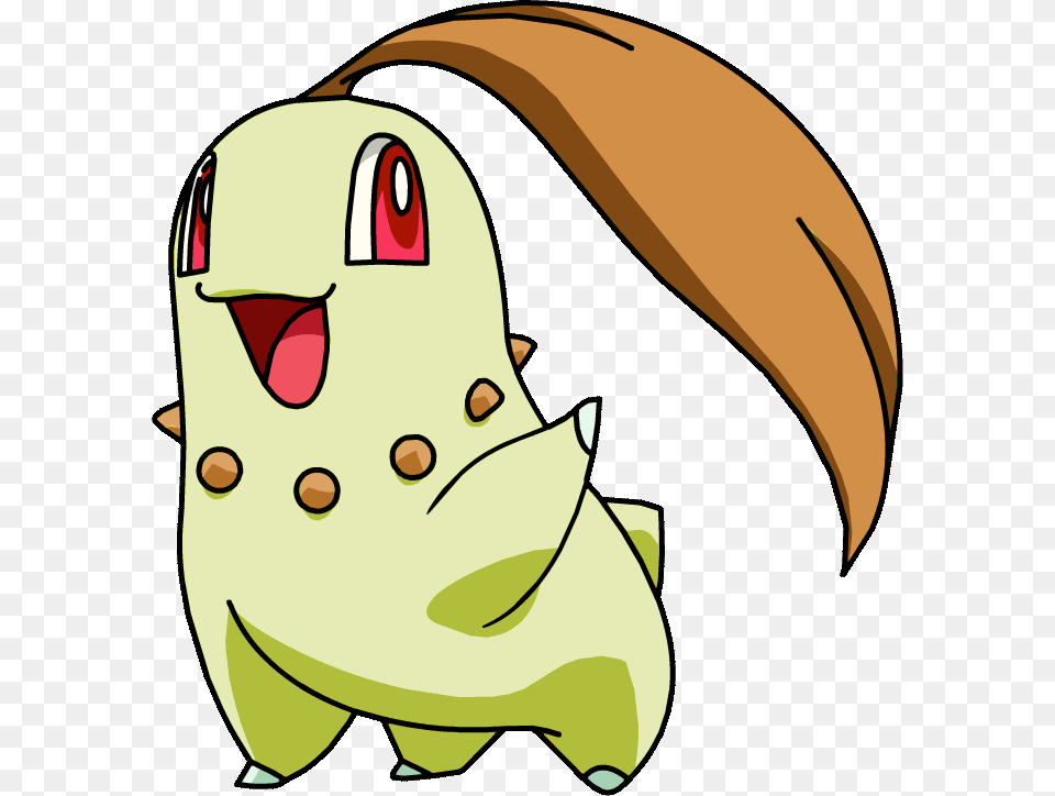 Shiny Chikorita Os Pokemon Chikorita, Baby, Person, Cartoon, Face Png