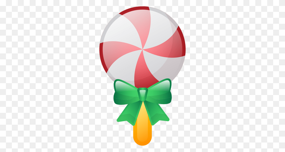 Shiny Christmas Lollipop Icon, Balloon Free Transparent Png