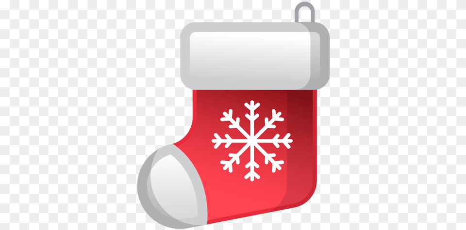 Shiny Christmas Sock Icon Snowflake Icon Aesthetic, Gift, Festival, Christmas Decorations, Clothing Png Image