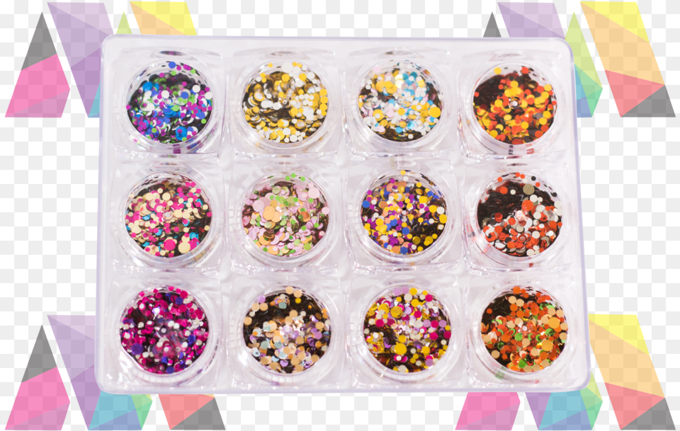 Shiny Confetti Glitter Pack Eye Shadow, Sprinkles, Tape, Medication, Pill Free Png Download