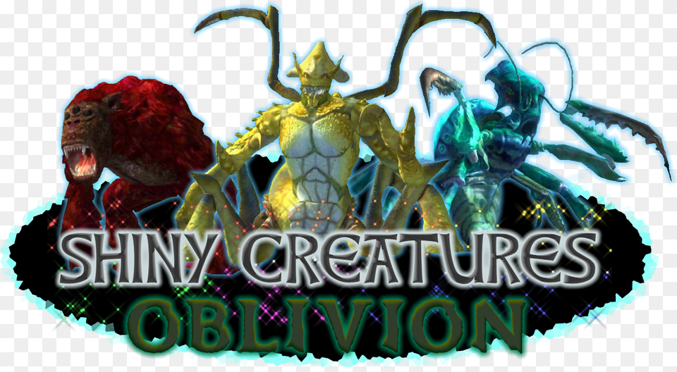 Shiny Creatures Oblivion At Oblivion Nexus Mods And Supernatural Creature, Animal, Dinosaur, Reptile, Lion Free Png Download