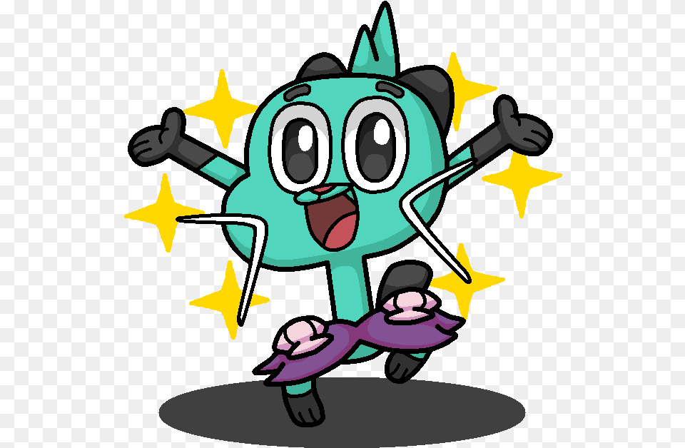 Shiny Dewott Gumball Watterson, Face, Head, Person, Animal Free Png Download