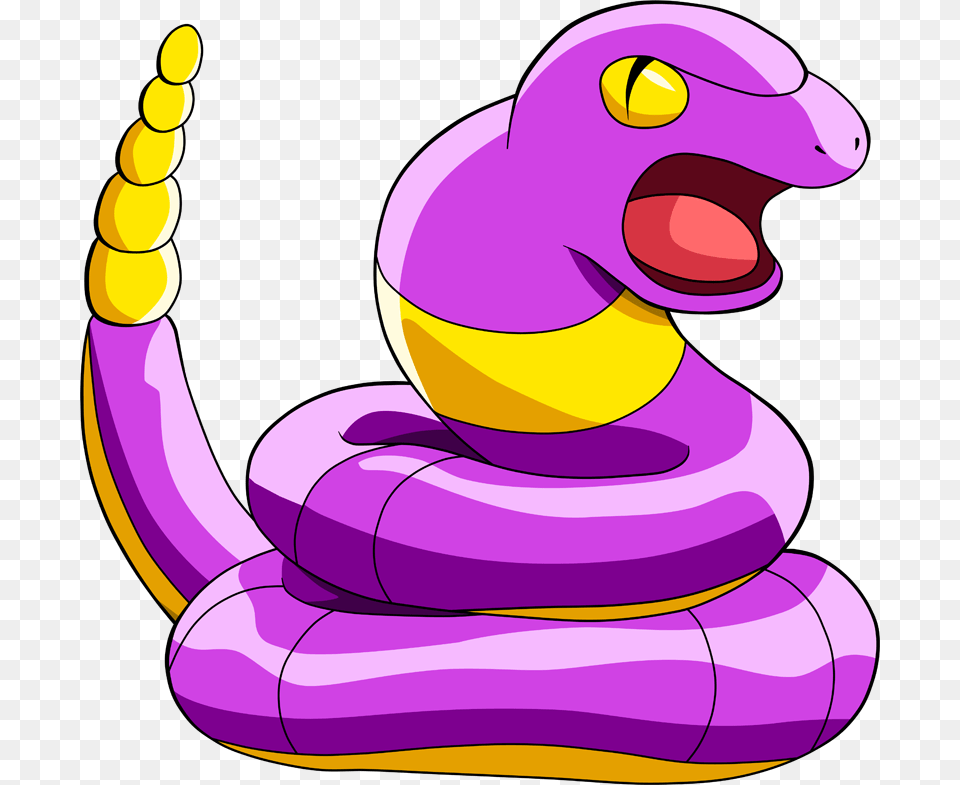 Shiny Ekans Pokdex, Purple, Inflatable Free Png Download