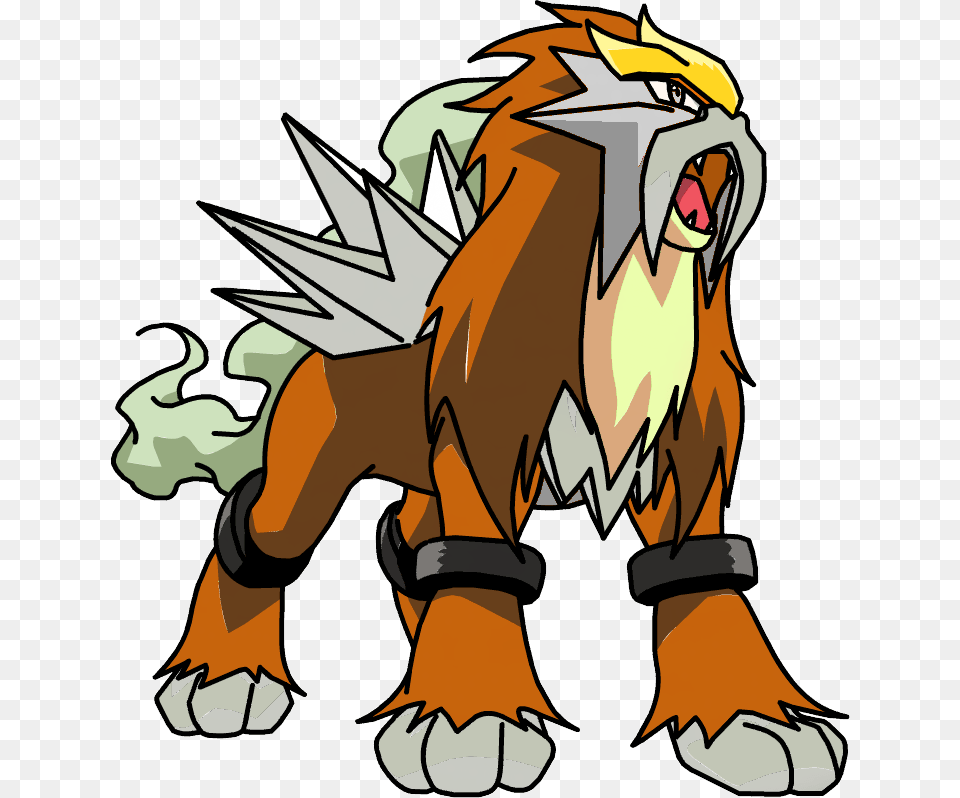 Shiny Entei Os Pokmon Entei, Book, Comics, Publication, Electronics Free Png Download