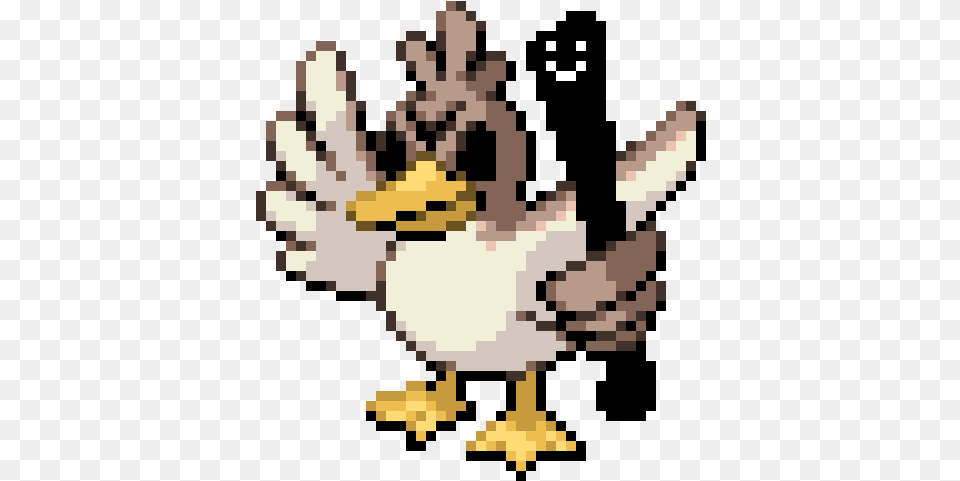 Shiny Farfetch D Sprite, Animal, Bird, Chess, Game Png