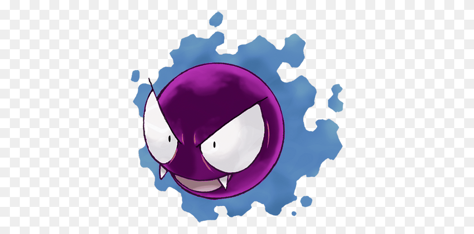Shiny Gastly, Purple, Head, Person Free Transparent Png
