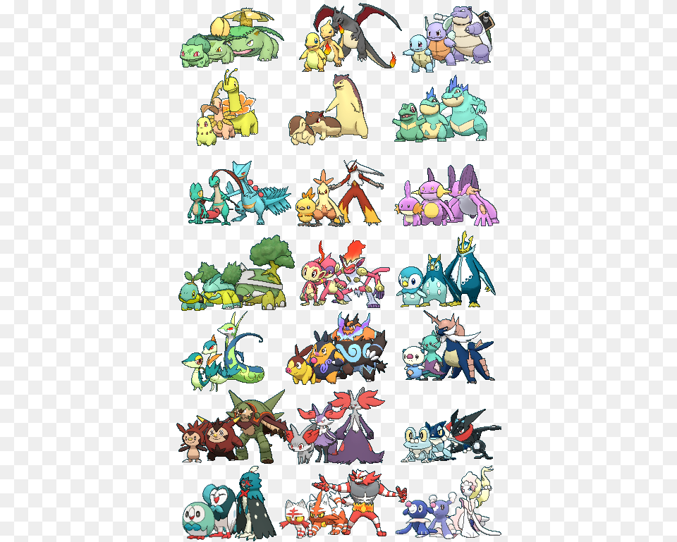 Shiny Gen 4 Starters, Comics, Publication, Book, Baby Free Png