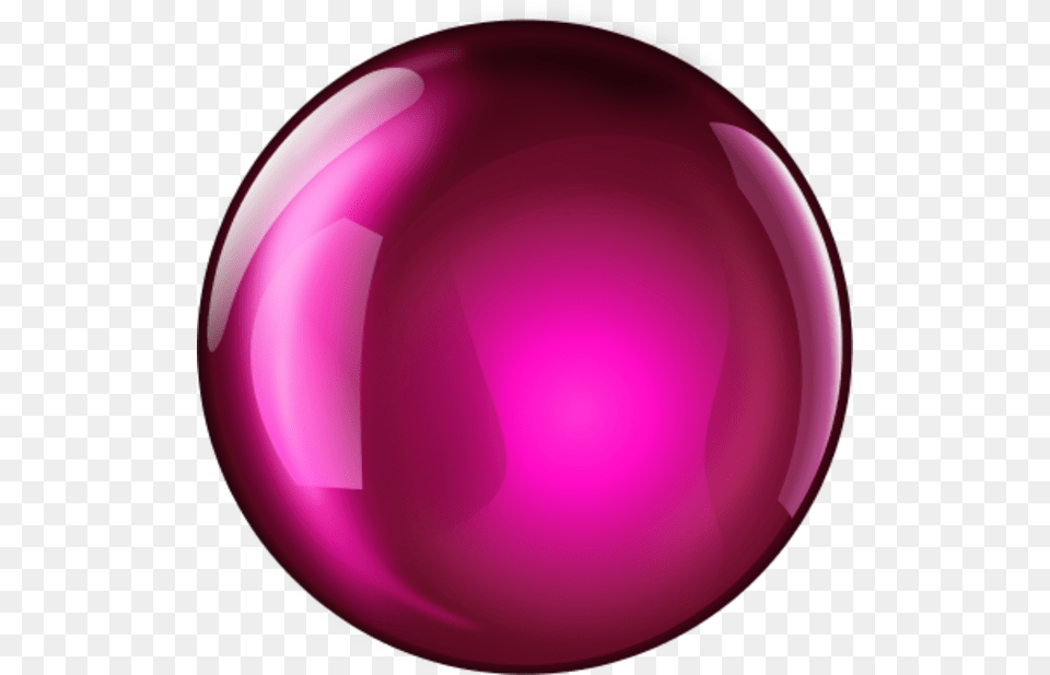 Shiny Glossy Ball, Purple, Sphere Free Png Download