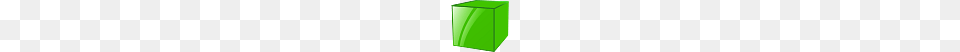 Shiny Green Cube, Box, White Board Free Png Download
