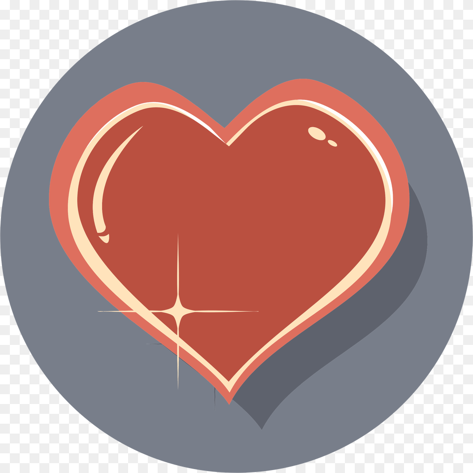 Shiny Heart Icon Icons, Balloon, Disk Png Image