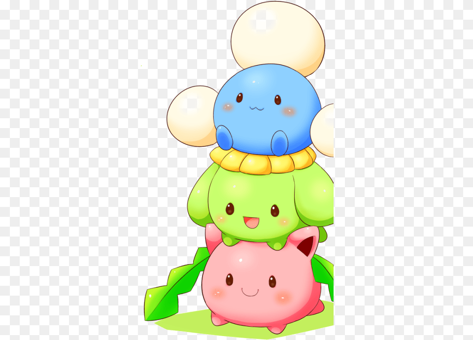 Shiny Hoppip Skiploom Jumpluff, Nature, Outdoors, Snow, Snowman Png Image