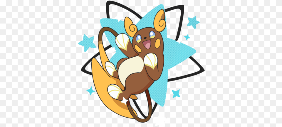 Shiny Raichu Sun Download Shiny Alolan Raichu Fanart, Animal, Bee, Insect, Invertebrate Free Png