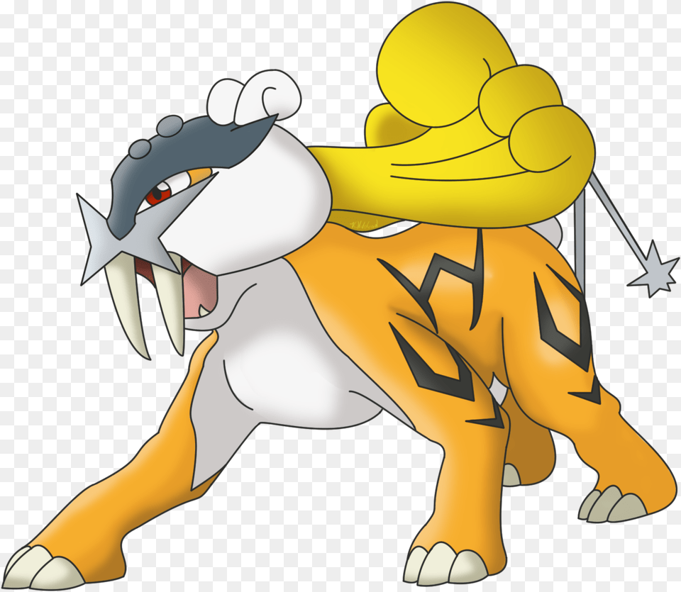 Shiny Raikou, Baby, Person, Cartoon, Book Free Png Download