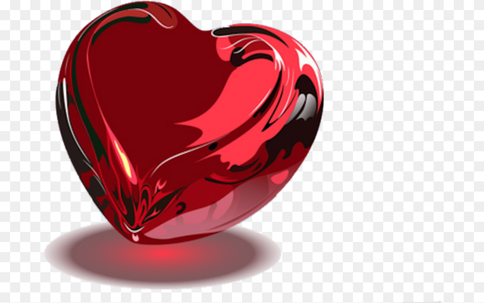 Shiny Red Heart Psd Official Psds Best Heart Wallpaper Png