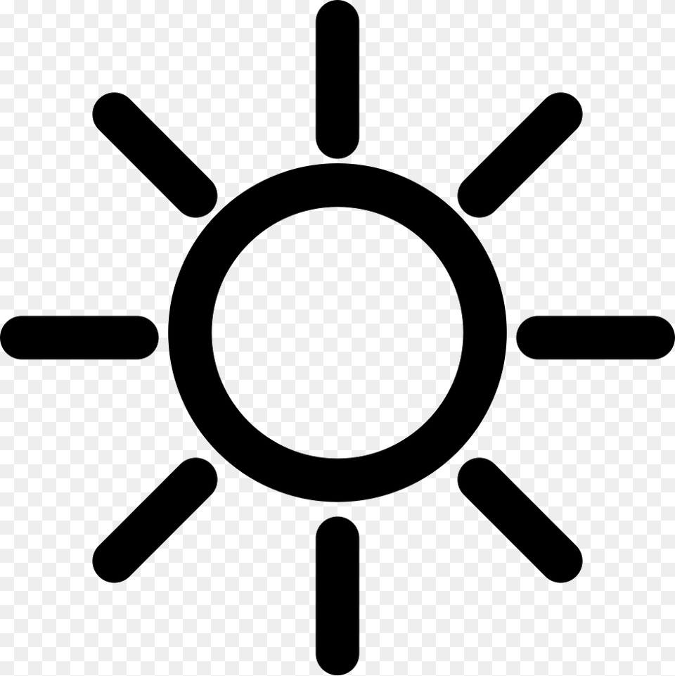 Shiny Sun Icon Free Transparent Png