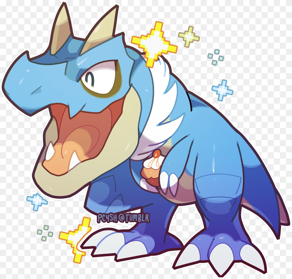 Shiny Tyrunt Looks Kinda Like Totodile Shiny Amaura Pokemon, Animal, Fish, Sea Life, Shark Free Transparent Png