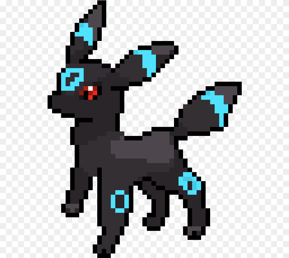 Shiny Umbreon Pixel Art, Animal, Bird, Jay, Scoreboard Free Png Download