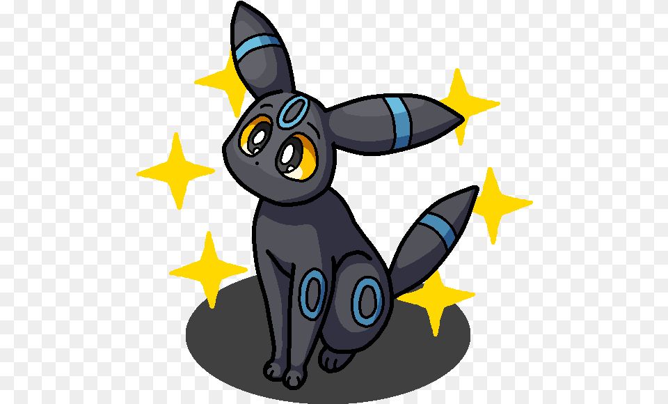 Shiny Umbreon Profile, Animal, Cat, Mammal, Pet Png