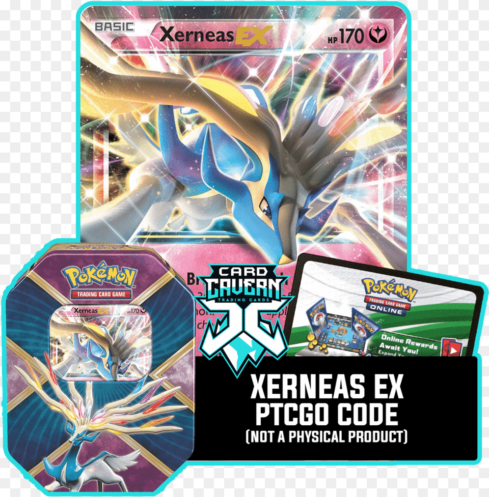 Shiny Xerneas Ex, Advertisement, Poster, Book, Comics Png Image