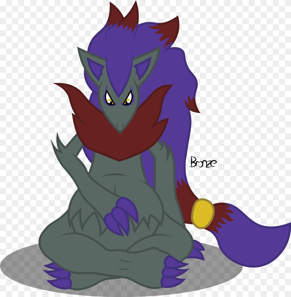 Shiny Zoroark Pokemon Pregnant Zoroark, Cartoon, Baby, Person Png