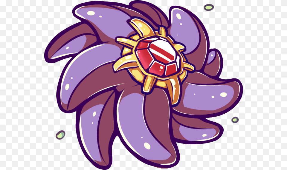 Shinys Starmie, Dahlia, Flower, Plant, Purple Png Image