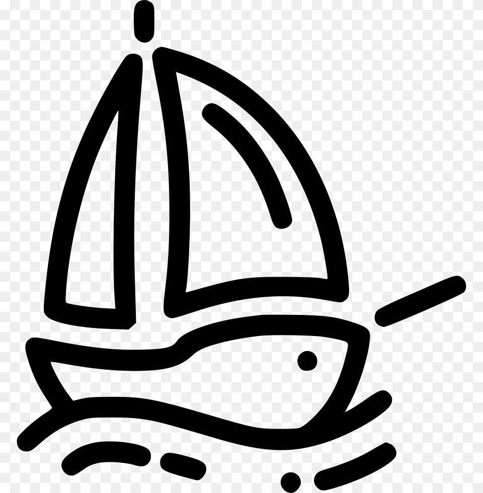 Ship, Stencil, Bow, Weapon Png Image