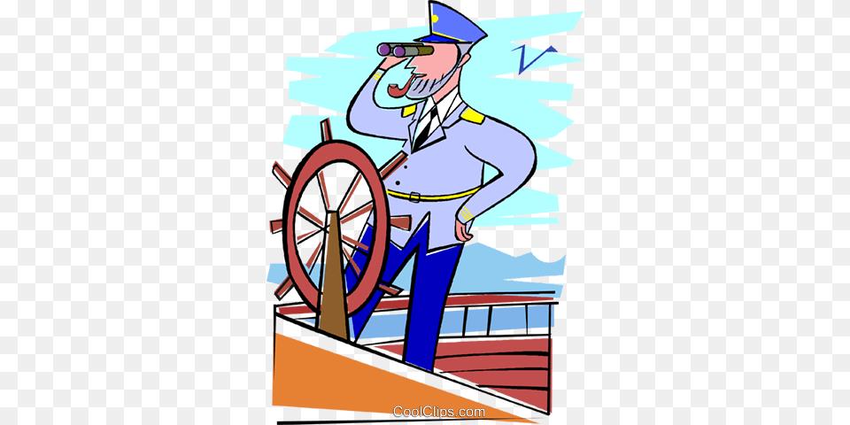 Ship Captain Clipart Clip Art Images, Officer, Person, Machine, Wheel Png