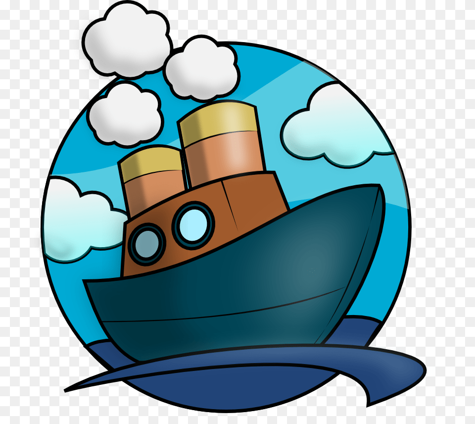 Ship Clipart Cruise Clip Art Ship And Cruise, Astronomy, Outer Space, Sphere, Bulldozer Png Image