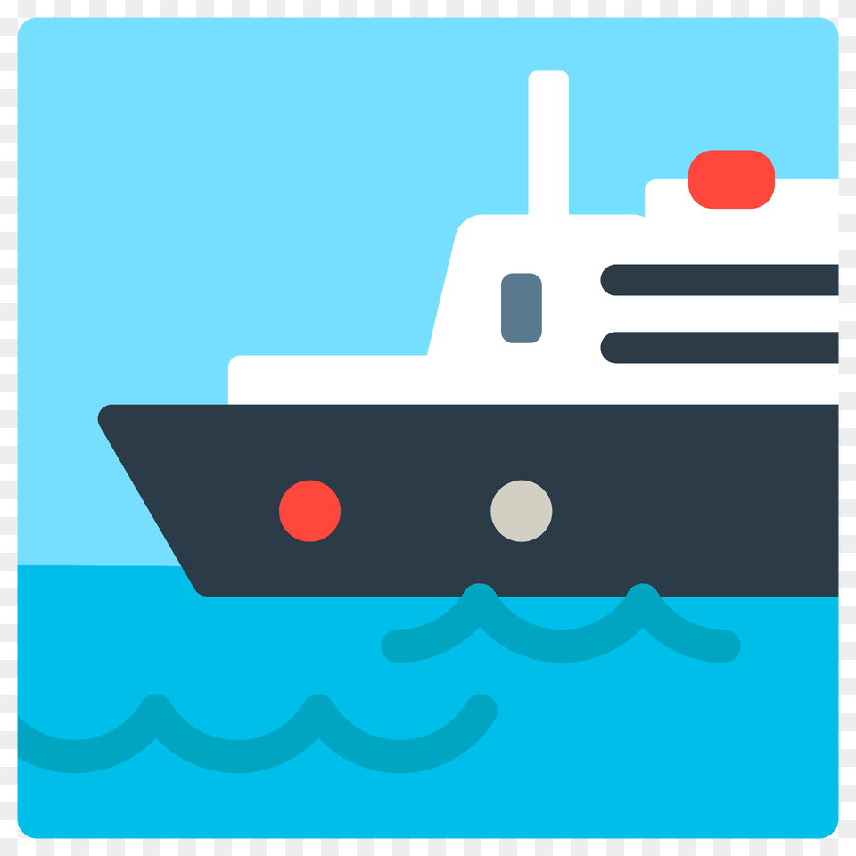 Ship Emoji Clipart, Transportation, Vehicle, Yacht Free Png Download
