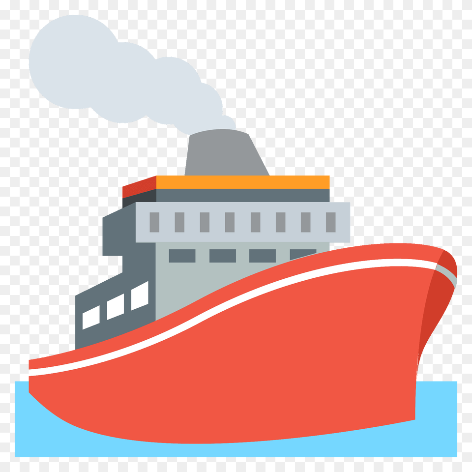 Ship Emoji Clipart, Appliance, Watercraft, Vehicle, Transportation Png