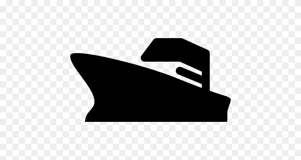 Ship Icon, Gray Free Png