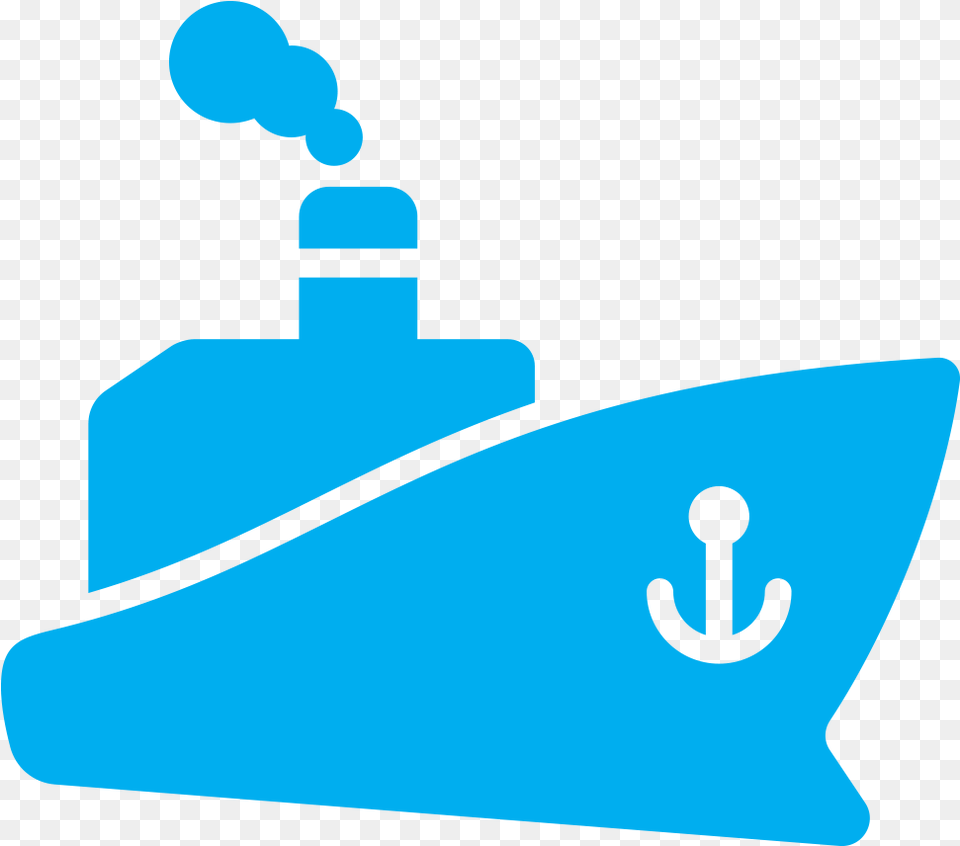 Ship Icon Blue, Transportation, Vehicle, Yacht Free Transparent Png