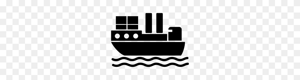 Ship Icon Myiconfinder, Gray Free Transparent Png