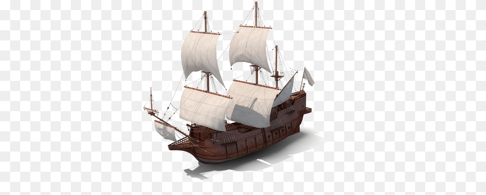 Ship Image Galleon, Boat, Sailboat, Transportation, Vehicle Free Png Download
