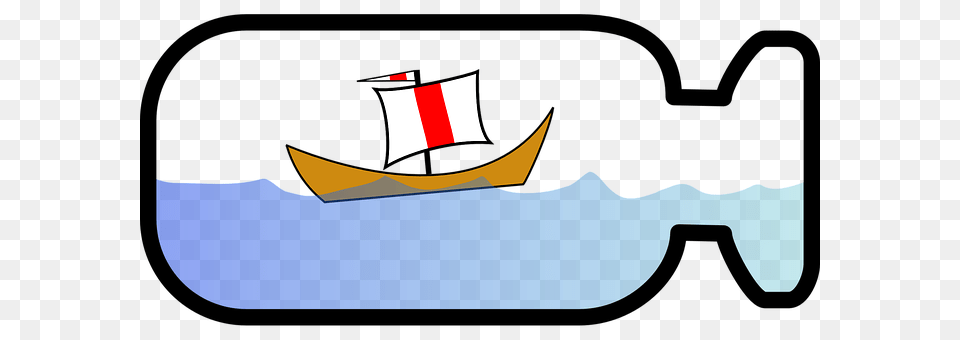 Ship In A Bottle Boat, Transportation, Vehicle, Animal Free Png Download