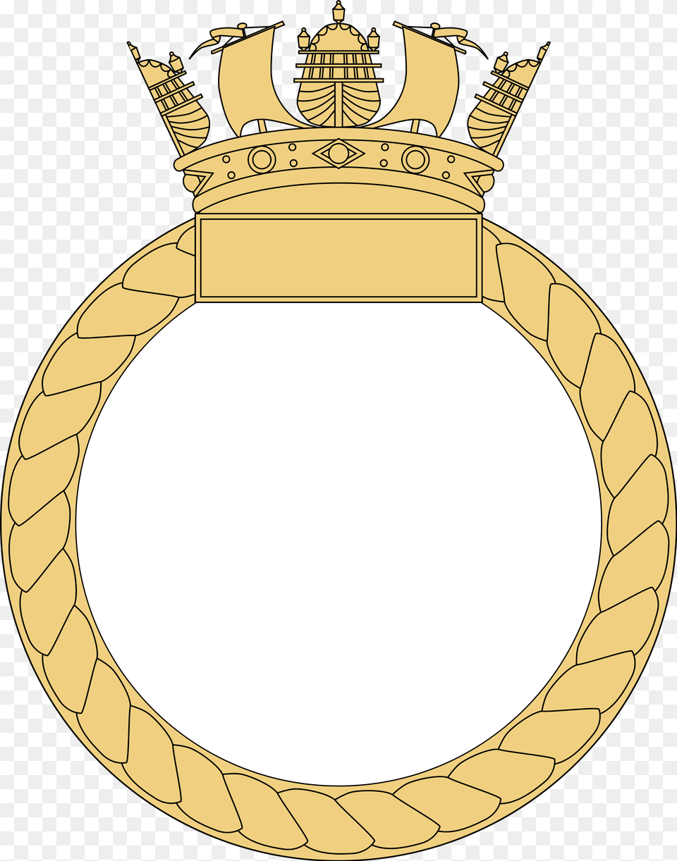 Ship S Badge Clip Arts Royal Navy Ship Crest, Gold, Accessories, Adult, Bride Png Image