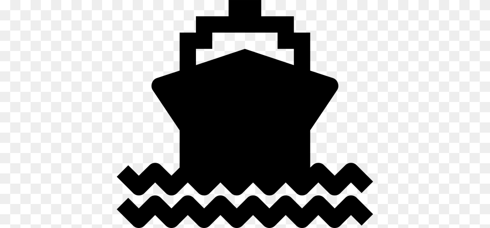 Ship Shipwreck Shipwrecked Icon With And Vector Format, Gray Free Transparent Png
