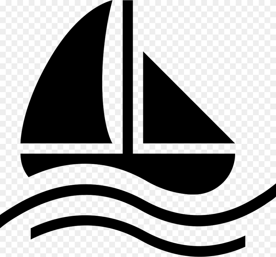 Ship Svg Sailing Boat Icon, Stencil, Clothing, Hat, Triangle Png Image