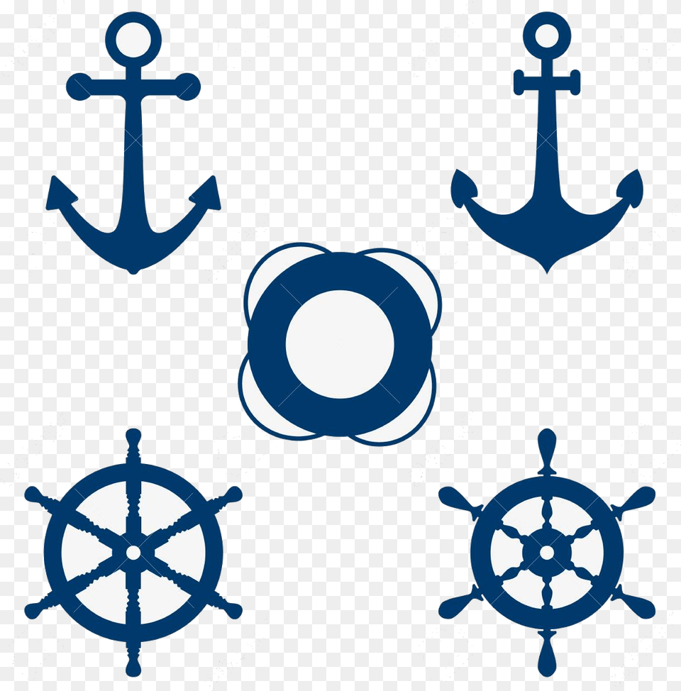 Ship Wheel Boat Vector At For Personal Use Anchor And Ship Wheel, Electronics, Hardware, Animal, Reptile Free Transparent Png