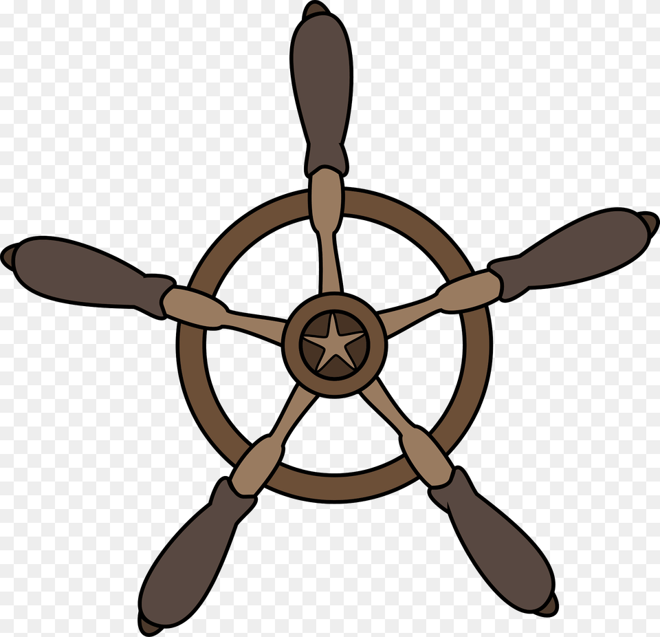 Ship Wheel Clipart, Transportation, Vehicle, Steering Wheel, Bow Png