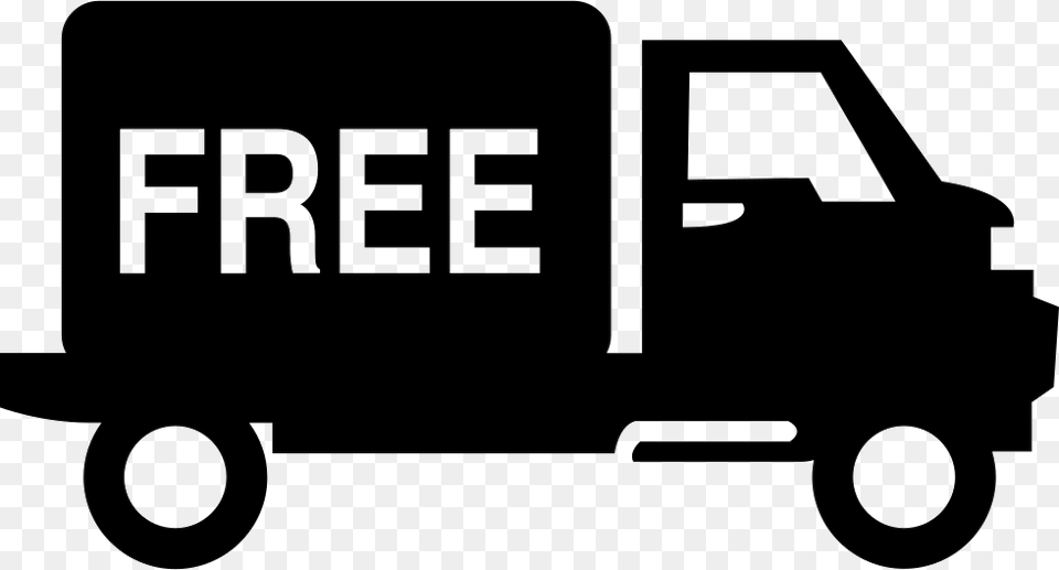 Shipping, Stencil, Moving Van, Transportation, Van Free Transparent Png
