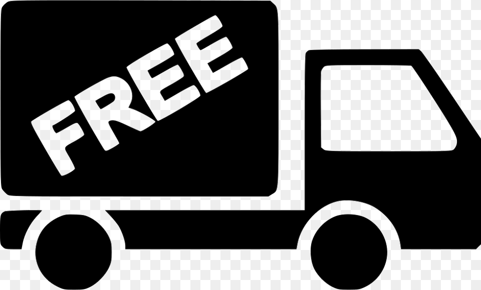 Shipping, Stencil, Transportation, Van, Vehicle Free Png Download