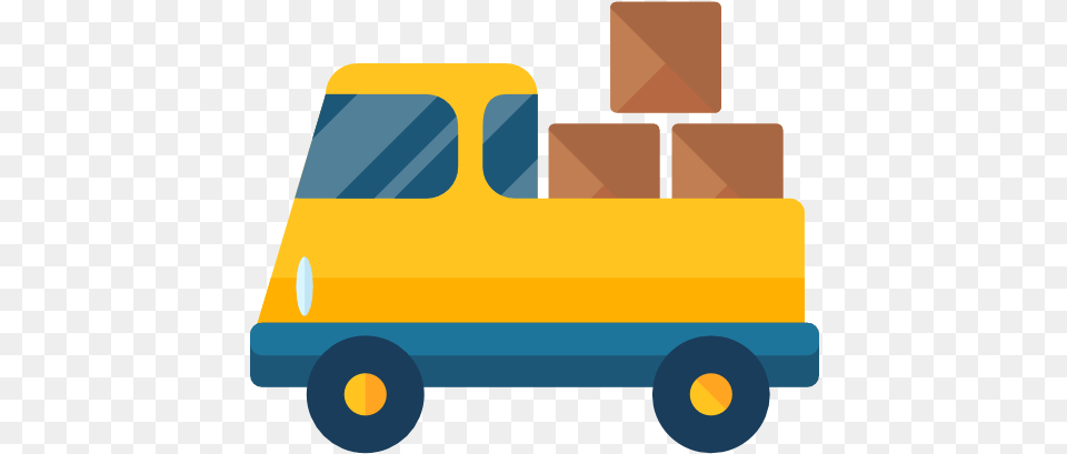 Shipping And Delivery Icon Car Delivery Vector, Pickup Truck, Transportation, Truck, Vehicle Png Image
