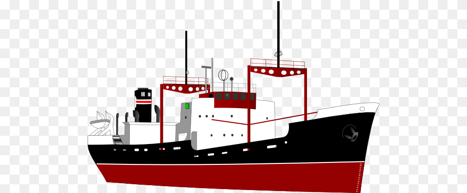 Shipping Boat Without Logo Clip Art At Clker Cargo Ship Clipart, Transportation, Vehicle, Watercraft, Barge Png Image
