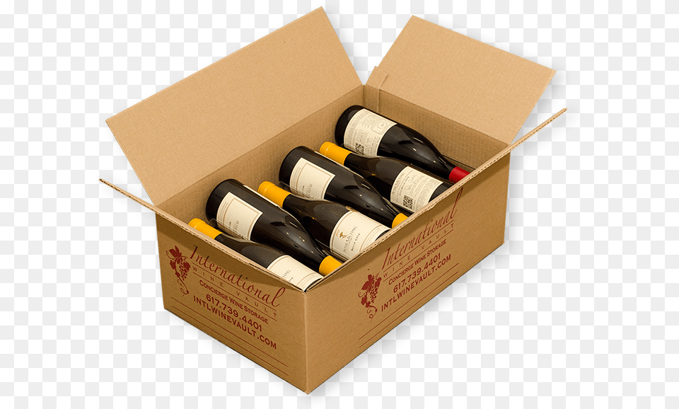 Shipping Box, Alcohol, Beverage, Bottle, Liquor Png Image