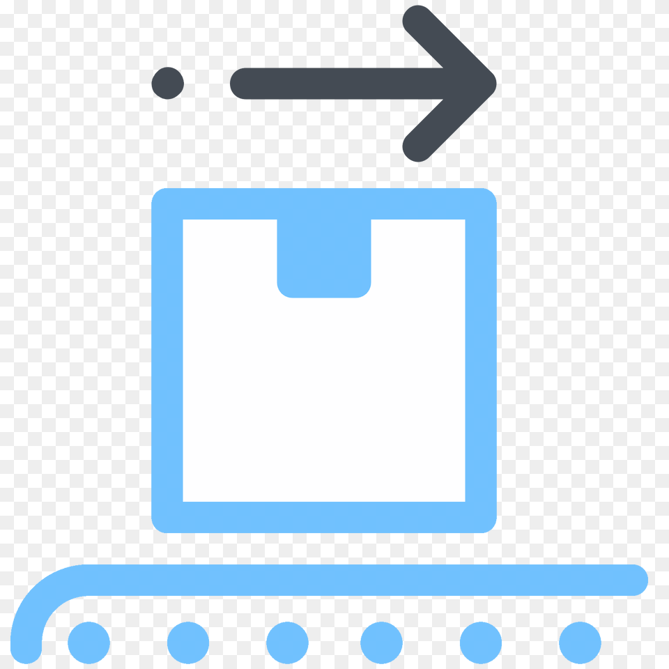 Shipping Centre Loading Belt Icon, Bag, First Aid, Text Free Png